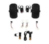 EUAIIPull Kit di conversione per carri elettrici, 250 W, 24 V, 10 pollici, con indicatore digitale dell'acceleratore, 10 km/h, motore elettrico per sedie a rotelle elettriche Gokarts