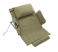 EUAIIPull Schienale elettrico sollevabile con corrimano fisso e telecomando, materasso sollevatore, schienale letto, materasso supportato per casa, casa di cura, verde, 120 x 73 cm