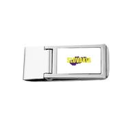 EUAN map Slovacchia Art Deco Fashion Slim Fermasoldi in acciaio inox titolare Pocket Wallet