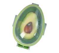 EUBEISAQI Contenitore per metà avocado, contenitore trasparente per frutta, contenitore per conservare avocado per frigorifero, per appassionati di mangiare sano, professionisti, studenti, dormitorio