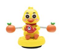 EUBEISAQI Ornamenti per cruscotto auto, statuetta a forma di animale che scuote la primavera, buona, decorazione per interni auto, camion, SUV, cruscotto per pendolari e viaggi su strada