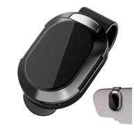 EUBEISAQI Supporto per occhiali da sole per visiera auto, supporto per occhiali da sole, morsetto per occhiali da sole, antiscivolo, aderente, organizer per occhiali, accessori per guida sicura, gite