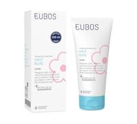 EUBOS Pace sulla pelle, lozione, cura quotidiana per la pelle secca dei bambini e del bambino, antinfiammatorio e lenitivo della pelle, dermatologicamente confermato, 200 ml