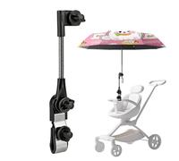 EUBSWA Ganci Passeggino Universali Multifunzione - Supporto Regolabile per Deambulatore, Sedia a Rotelle, Cestino Spiaggia e Ombrelli | Montaggio Istantaneo & Design Premium