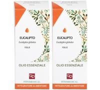 Eucalipto Olio Essenziale 10 Ml 2x10 ml Olio essenziale