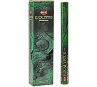 Eucalytpus - Confezione da 60 bastoncini di incenso Hem