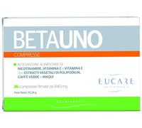 Eucare Nutraceutici Betauno Integratore Alimentare 36 Compresse