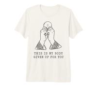 Eucaristia cattolica Questo è Il Mio Corpo Maglietta Premium