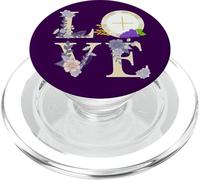 Eucaristia ospitante donne cattoliche mamma carino grafica PopSockets PopGrip per MagSafe