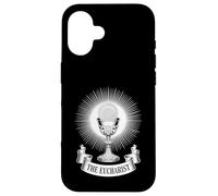 Eucaristia Sacramento Calice Santa Comunione Custodia per iPhone 16
