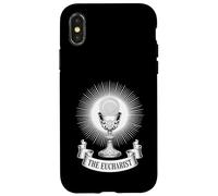 Eucaristia Sacramento Calice Santa Comunione Custodia per iPhone X/XS