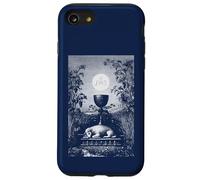 Eucaristia Simboli Cristiani JHS Calice Agnus Dei Jesus Custodia per iPhone SE (2020) / 7/8