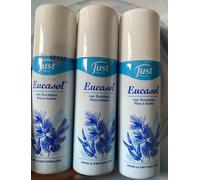 Eucasol JUST Spray 50 ML profuma ambiente antiallergico purificante 3 Pezzi