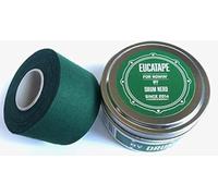 Eucatape Nastro per canottaggio infuso di eucalipto - Aiuta a proteggere le mani, forza e presa per macchina da interni o esterni, verde