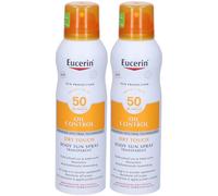 Eucerin 50 Oil Control Dry Touch Body Sun Spray 2x200 ml Spray