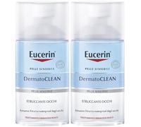 Eucerin Dermatoclean Struccante Occhi Waterproof 125 ml trattamento 2x
