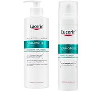 Eucerin Dermopure Clinical 40 ml Siero Correttivo Per Pelle Grassa + Detergente Tripla Azione 400 ml