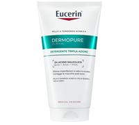 Eucerin Dermopure Clinical - Gel Detergente Tripla Azione per Pelle Grassa a Tendenza Acneica Sensibile, 150ml