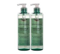 Eucerin DermoPure Oil Control, 400 ml, gel detergente per il viso, 2 pezzi