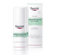 Eucerin DermoPurifyer Oil Control Mattifying Fluid fluido confondente per la pelle a tendenza acneica 50 ml per Donna