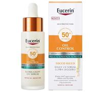 Eucerin Sun Protection Oil Control SPF 50+ 30 ml Siero con Protezione Molto Alta per Pelle a Tendenza Acneica