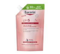Eucerin gel & olio doccia delicato 400 ml refill