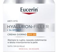 Eucerin - Hyaluron-Filler Hyaluron-Filler Giorno SPF 30 - Trattamento antietà pelli mature,Crema antirughe,Crema idratante viso