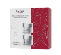 Eucerin - Hyaluron-Filler Cofanetto Hyaluron-Filler Giorno SPF 30 + Hyaluron-Filler Notte - Trattamento antietà pelli mature,Crema antirughe,Cofanetto