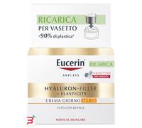 Eucerin - Hyaluron-Filler + Elasticity Crema giorno SPF 30 - Trattamento antietà pelli mature,Crema antirughe