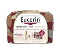 Eucerin Hyaluron-Filler + Elasticity Siero 3D 30 ml + Crema Mani 20 ml e Astuccio in omaggio