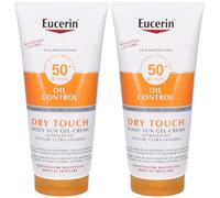 Eucerin® Oil Control Dry Touch Crema Solare in Gel SPF 50+ 2x200 ml Cr