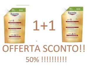 Eucerin Olio Detergente Doccia Ricarica 400ml Offerta Super 2 pezzi