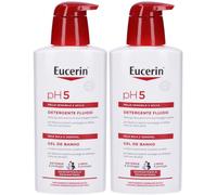 Eucerin pH5 Detergente Fluido 400 ml 2x400 ml Gel doccia