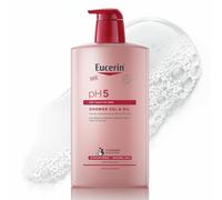 Eucerin pH5 Gel&Olio Doccia Delicato 1L Olio detergente corpo con Oli Naturali