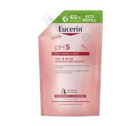 Eucerin PH5 - Ricarica gel olio doccia - viso e corpo, pelli secche e sensibili, 400 ml