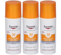 Eucerin Photoaging Control Sun Fluid SPF 30 50 ml 3x50 ml Soluzione