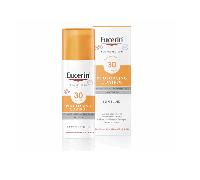 Eucerin Sun Protection Photoaging Control Face Sun Fluid SPF30 emulsione abbronzante per il viso contro le rughe 50 ml per Donna