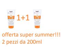 EUCERIN PROTEZIONE SOLARE 30 OLI CONTROL GEL-CREMA ULTRA-LEGGERA 200ML 2 confezi