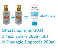 Eucerin Protezione Solare 50+ kids 200ml Protegge e Lenisce la Pelle Sensi Bambi
