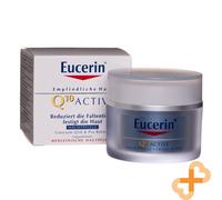 Eucerin Q10 Attivo Notte Crema Viso Anti Rughe 50ml Rassodante pelle Sensibile