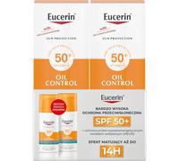 Eucerin Set Sun Protection: Oil Control, Crema Solare Viso Dry Touch, SPF50+ 2x50ml