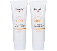 Eucerin Sun Actinic Control Fluido Solare SPF100 80ml 2x80 ml