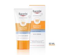EUCERIN SUNSENSITIVE PROTECT SUN VISO CREMA SFP50+ 50ML