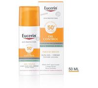 Eucerin Sun Gel-Cream Oil Control SPF50+ tocco secco viso a tendenza acneica 50ml