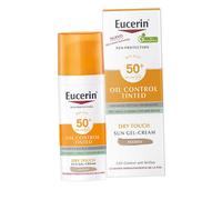 Eucerin Sun Oil Control Tinted Dry Touch Sun Gel-Cream SPF50+ Medium 50ml(Face Sun Care) Unisex