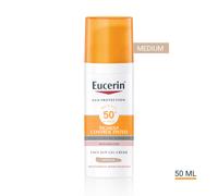 Eucerin Sun Protection Pigment Control Tinted gel-crema viso solare colorazione media anti-macchia SPF50+ 50ml