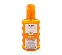 Eucerin Sun Sensitive Protect Sun Spray Transparent 200Ml Spf50 Unisex (Lozione Solare Per Il Corpo)