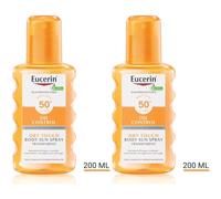 Eucerin Sun Spray Trasparente Fp 50 200 ml 2x200 ml Spray