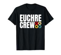 Euchre Crew Gioco di carte Euchre Player Maglietta