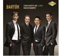 Euclid Quartet Bartok: String Quartets Nos. 1, 3 & 5 (CD)